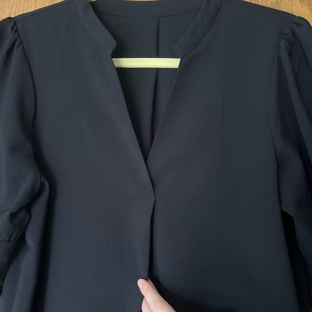 Amazon Elegant Black Ruffle Sleeve Dress - Picture 5 of 6
